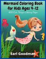 Mermaid Coloring Book for Kids Ages 4-12