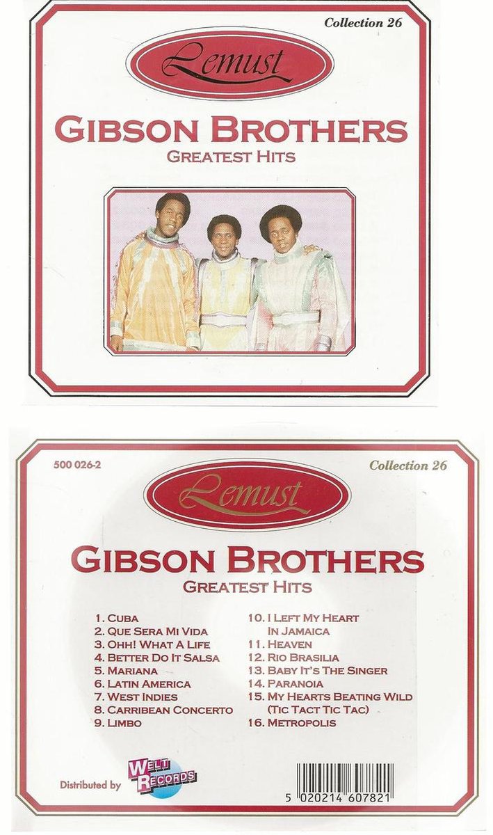GIBSON BROTHERS - GREATEST HITS