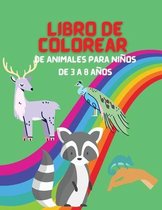 Libro de Colorear de Animales para Ninos de 3 a 8 anos