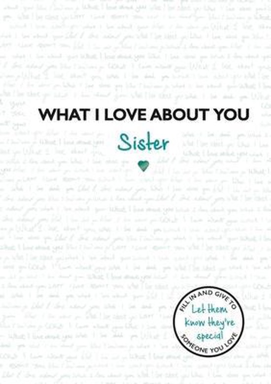 Boek cover What I Love About You van Studio Press (Hardcover)