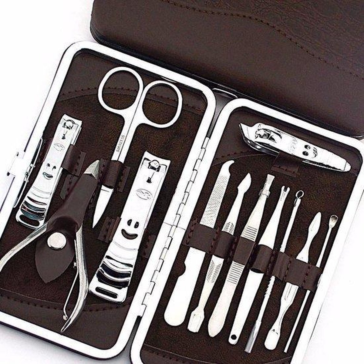 Luxe 12-delige Manicureset - Nagelverzorging set