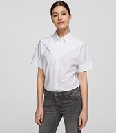 Karl Lagerfeld - Blouse - Wit - IT38