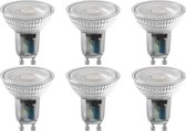 CALEX - LED Spot 6 Pack - Smart Reflectorlamp - GU10 Fitting - 5W - Aanpasbare Kleur CCT - Wit