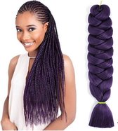 X-Pression Ultra Braid Premium - Braiding Hair Aubergine - Violet - Cheveux synthétiques