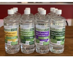 KieselGreen 12 Liter Bio-Ethanol Aromamix (Bos, Vanille, Lavendel, Geurloos) - Bioethanol 96.6%, Veilig voor Sfeerhaarden en Tafelhaarden, Milieuvriendelijk - Premium Kwaliteit Ethanol voor Binnen en Buiten