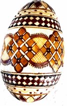 2 Pysanky handbeschilderde ganzeneieren
