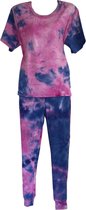 Modieuze Dames Huispak / Loungewear / Homewear | Lounge Set / Sport Kleding | Paars - L/XL