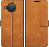 Nokia X10 / X20 Hoesje - Book Case Deluxe - Bruin