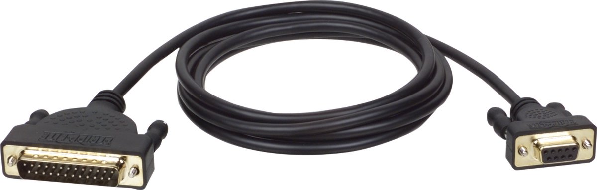 Tripp Lite P404-006 seriële kabel Zwart 1,83 m DB9 DB25
