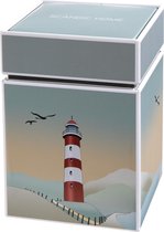 Goebel - Scandic Home | Theedoos Lighthouse | Metaal - 11cm - bewaardoos