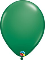 Ballonnen groen 45 cm 5 stuks