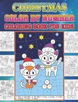 Christmas Color By Number Coloring Book For Kids
