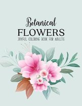 Botanical Flowers Coloring Book