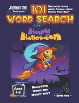 Halloween Word Search Book for Kids Ages 4-8