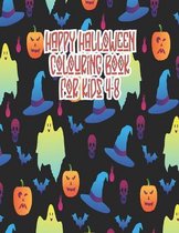 Happy Halloween coloring book for Kids 4-8