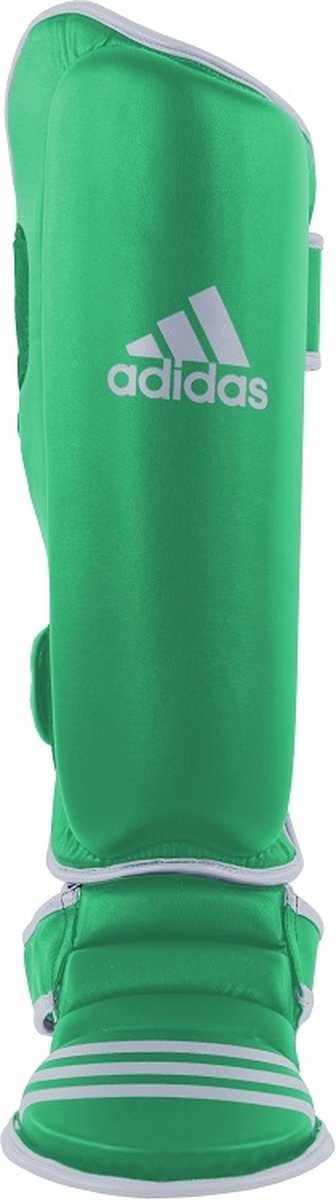 Adidas scheen- en wreefbeschermers Economy Lime/ Extra Large Groen
