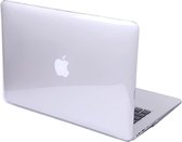 Laptopcover - Geschikt voor oude MacBook Air 11 inch - Case - Cover Hardcase - A1370/A1465 (2010-2015) - Transparant