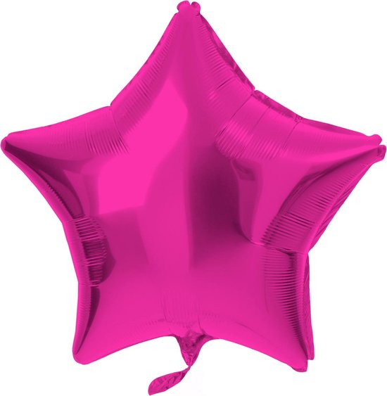 Folat - Folieballon Ster Magenta - 48 cm