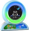 ProSova Slaaptrainer voor Kinderen - Nieuw Model 2022 - Kinderwekker - Wake Up Light - Nachtlamp - Blauw - + Gratis (E)-Slaapboek