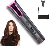 Automatische Draadloze Oplaadbare krultang- Wireless Draagbare hair curler- Haarkruller- automatische Roterende functie- Curling Iron- Usb oplaadbaar