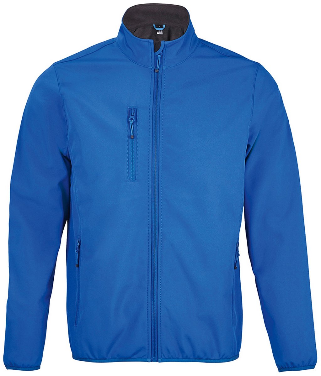 SOLS Heren Radian Soft Shell Jacket Koningsblauw