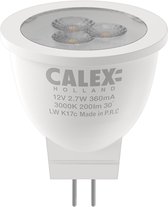 Bol.com Calex Dahlia Led-lamp - GU4 (MR11) - 3000K - 2.7 Watt - Niet dimbaar aanbieding