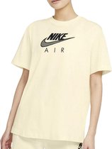 Nike T-shirt - Vrouwen - Licht geel/Zwart