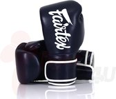 Fairtex (kick)bokshandschoenen Improved Fit Blauw 10oz