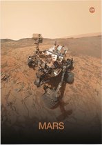 Zelfportret van NASA's Curiosity Mars Rover, NASA Science - Foto op Forex - 30 x 40 cm