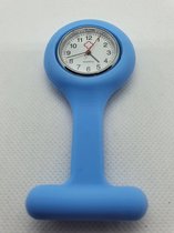 Verpleegsterhorloge/Verpleegkundige horloge/Nurse horloge - Silicone band - Roestvrij staal