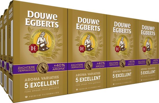 zondaar wijk botsing Douwe Egberts Excellent - Filterkoffie - 12 x 250 gram | bol.com
