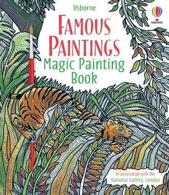 Magic Painting Books Famous Paintings Magic Painting Book, Rosie