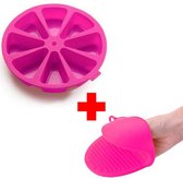 Cook Happy Triangel bakvorm - Silicone - Incl. gratis ovenhandschoentje