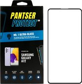 Pantser Protect ™ Case Friendly Screenprotector Geschikt voor Samsung Galaxy A72 - Premium glazen full-cover Pantserglas Protector - Tempered Glass Bescherm Glas