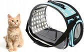 Transporttas Kleine Huisdieren - Draagbare Reistas Met Schouderriem - Draagtas Reismand Voor Kleine Honden/Katten/Konijn/Puppy - Pet Carrier Transport Bag Tas - Anti Stress Dankzij Transparan