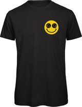 DJ Smiley - Grappig T-Shirt Heren - Katoen