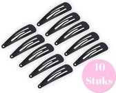 10 Haarspeldjes meisje Zwart - Gratis verzenden - Kind - Haaraccessoire - 10 stuks - Haarclips - Haarklem - Cadeau