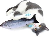 Elektronisch bewegende vis met kattenkruid – Catnip - Kattenkruid - Automatisch kattenspeeltje - Kattenspeeltje – Speelgoed voor katten