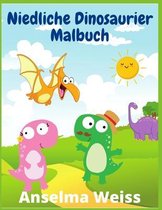 Niedliche Dinosaurier Malbuch