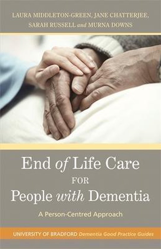 End Of Life Care Fr People With Dementia - cover