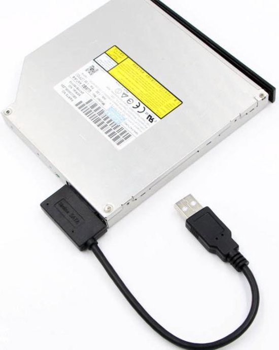 CD DVD Rom SATA naar USB 2.0 Converter kabel - adapter | bol.com