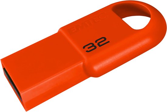 Mini clé USB 2.0 Emtec 32Go - Couleurs Blauw - Vert - Rouge ECMMD32GD252P3