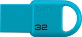 Emtec 32GB USB 2.0 mini stick - Kleuren Blauw - Groen - Rood ECMMD32GD252P3