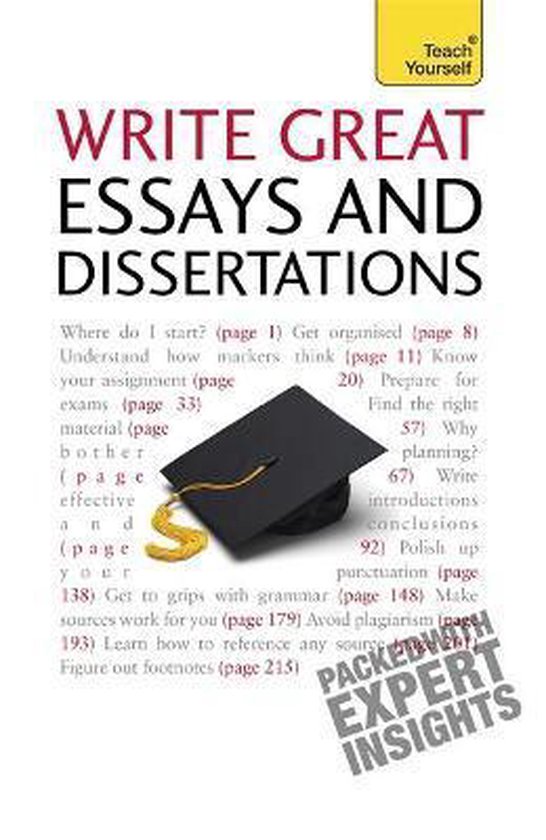 Teach Yourself Writing Essays & Disserta - cover