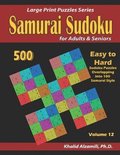 Large Print Puzzles- Samurai Sudoku for Adults & Seniors