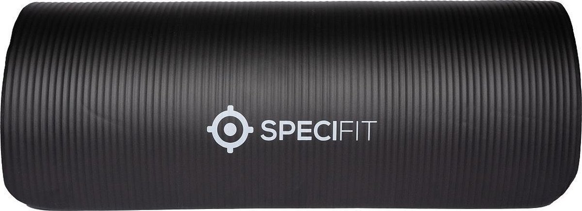Specifit Fitnessmat Pro Zwart - Yogamat met tas en draagriem thumbnail 3
