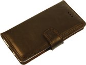 Made-NL Samsung Galaxy A20e Handgemaakte book case zwart hoesje