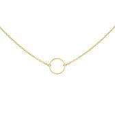 Mint15 Ketting Infinity Ring - Goud RVS/Stainless Steel