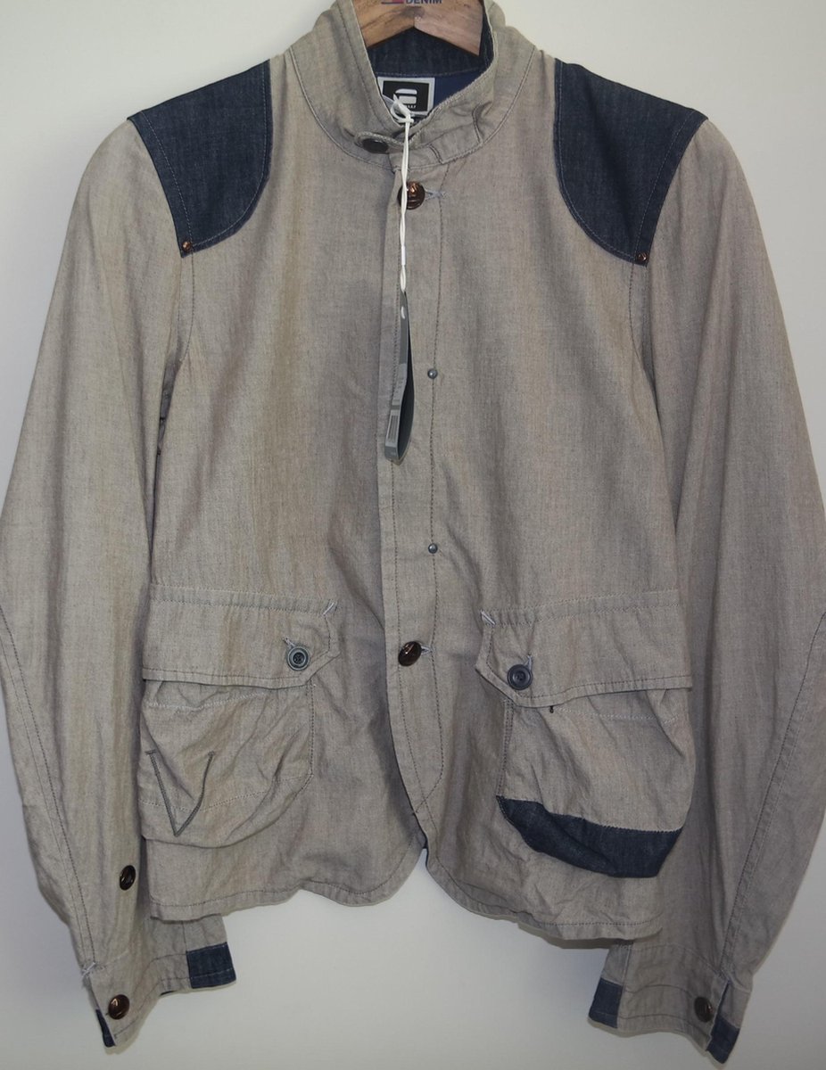 Gstar Raw Comic 5620 Biker Jacket Wmn Beige