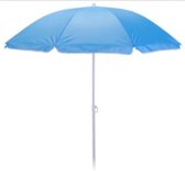 Meyro Lifestyle - Strandparasol - Blauw - Inklapbaar - diameter Ø 150 cm